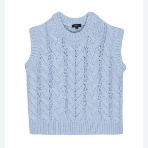 Rails Light Blue Cable Knit Sweater Vest - Women’s size xl. Worn once.